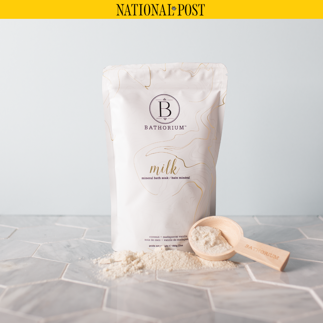 National Post Top Pick for Eczema Relief: Milk Mineral Bath Soak