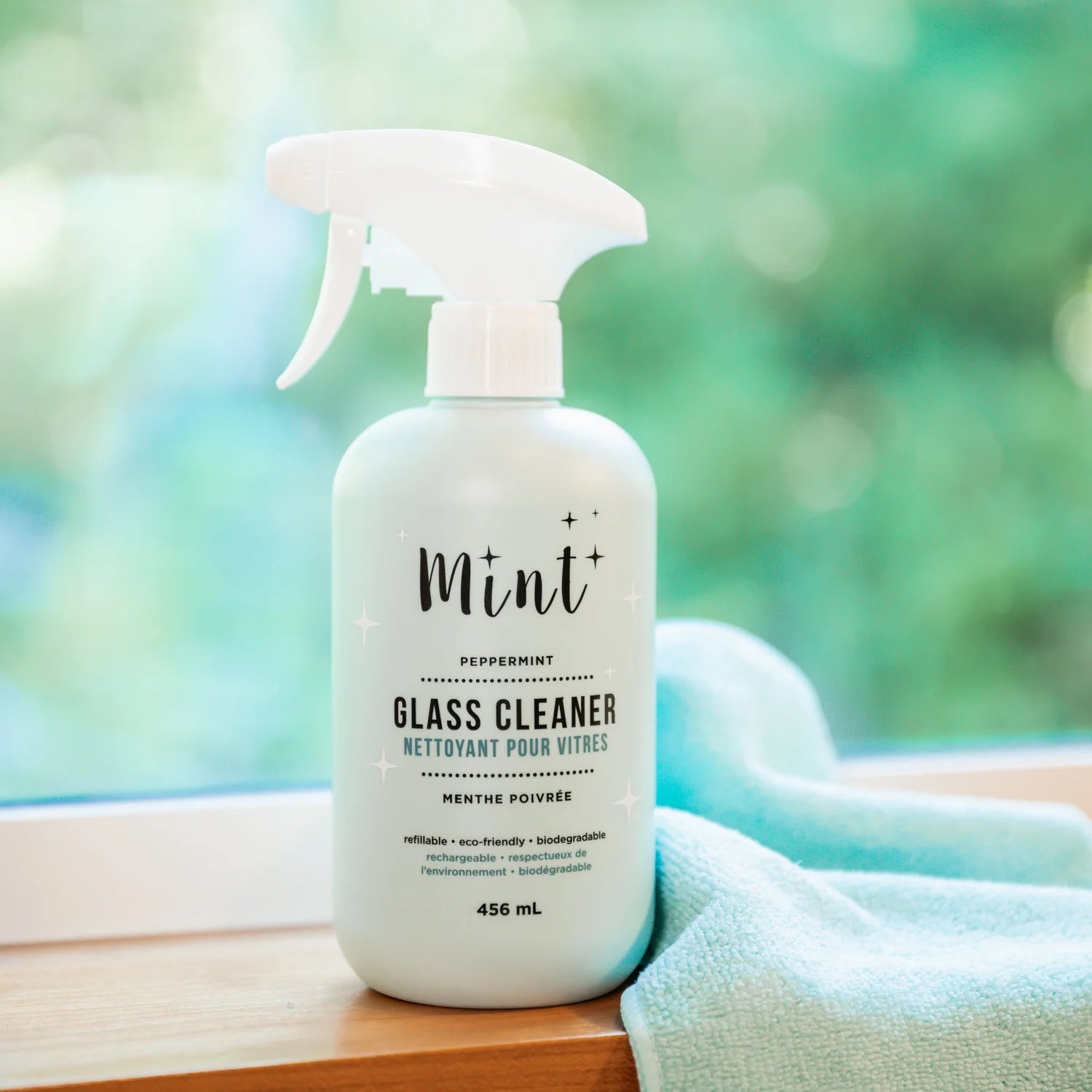 Mint - Glass Cleaner - Plastic Bottle